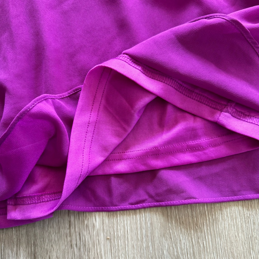 Sz L Caramela flutter sleeve dress - Picture 7 of 8